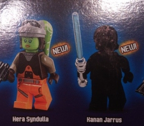 Imágenes de los personajes de Star Wars Rebels en Lego