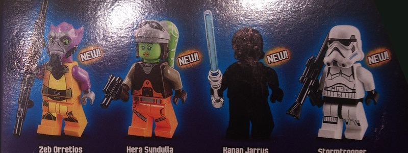 Imágenes de los personajes de Star Wars Rebels en Lego